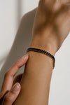Flora Bracelet - Quad Espresso Jewelry
