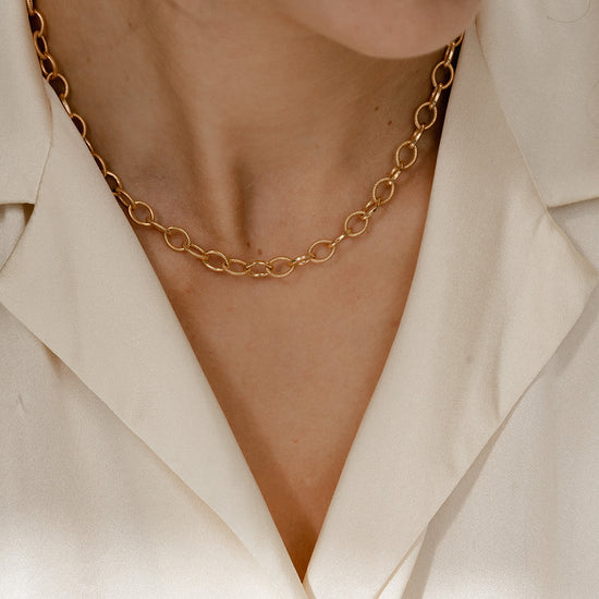 Chloe Chain - Quad Espresso Jewelry