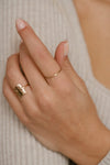 Heart Ring - Quad Espresso Jewelry