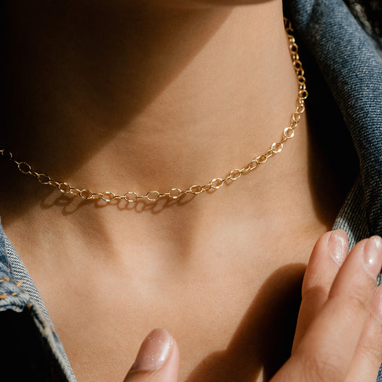 Phoebe Chain - Quad Espresso Jewelry
