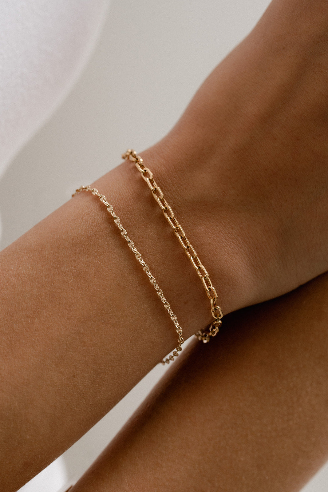14k Solid Gold Sawyer Bracelet