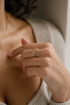 Dainty Set of 5 Rings