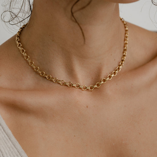 Willow Chain - Quad Espresso Jewelry