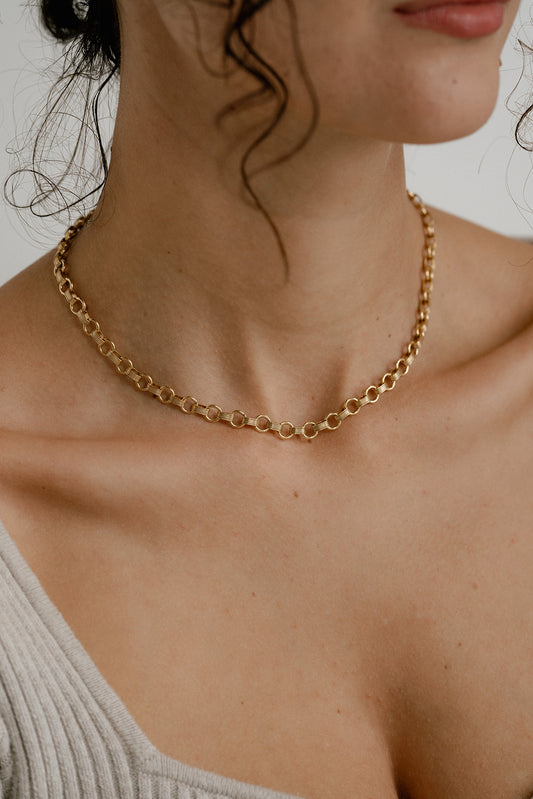 Willow Chain - Quad Espresso Jewelry