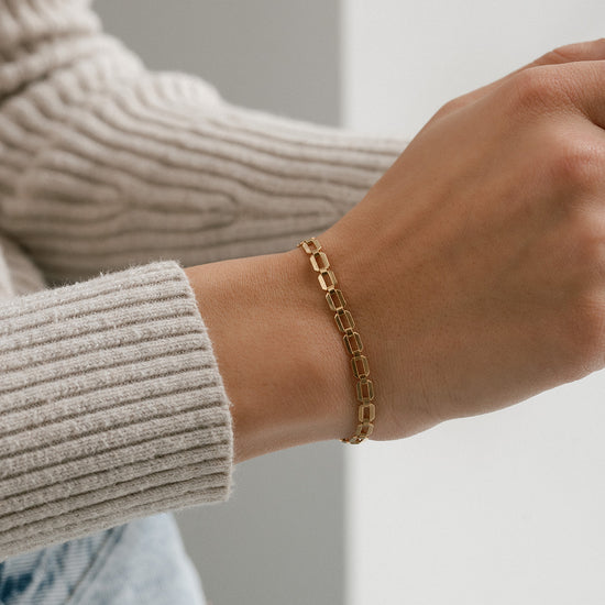 Isla Bracelet - Quad Espresso Jewelry
