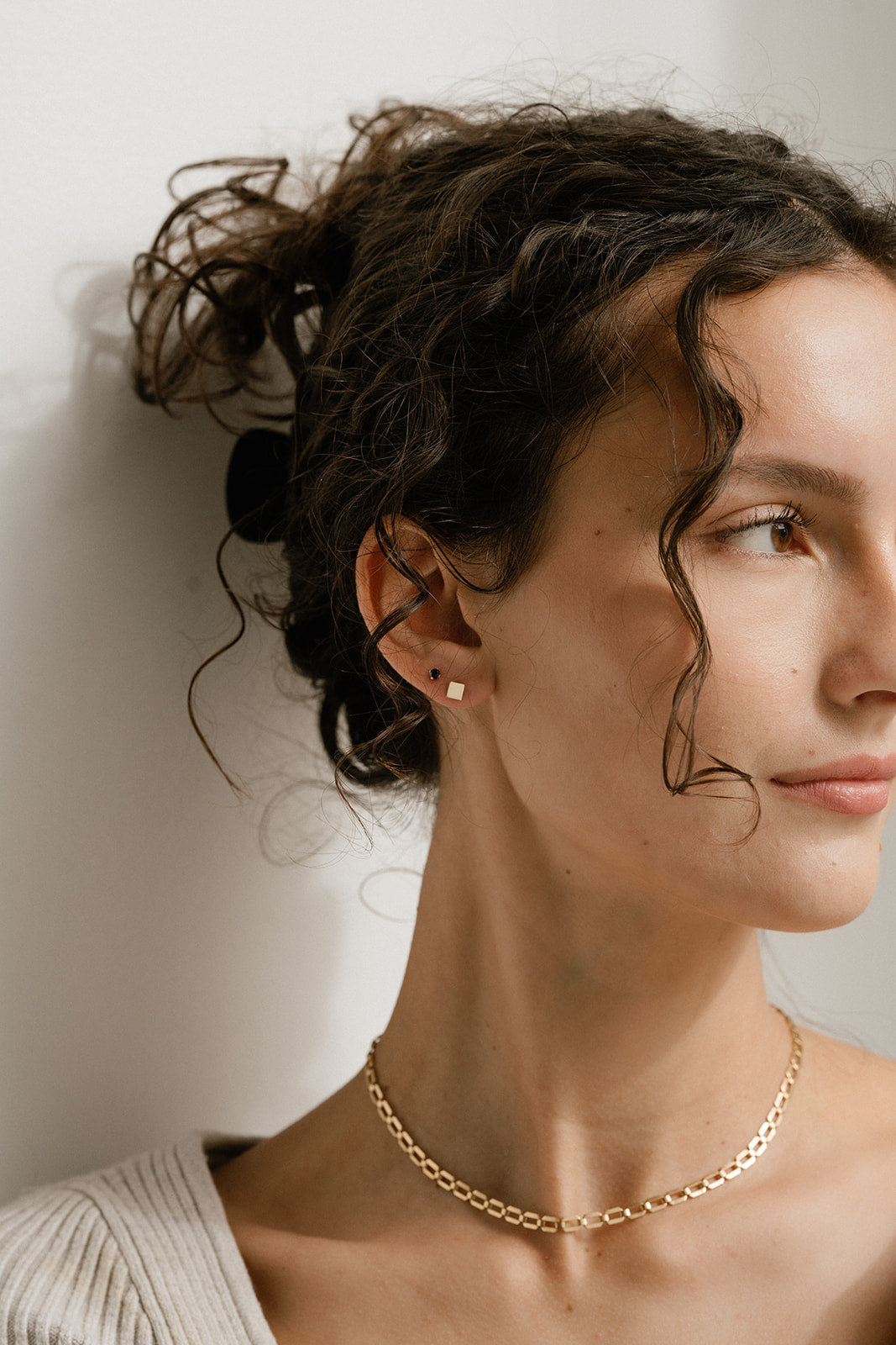 Every Day Black Studs - Quad Espresso Jewelry