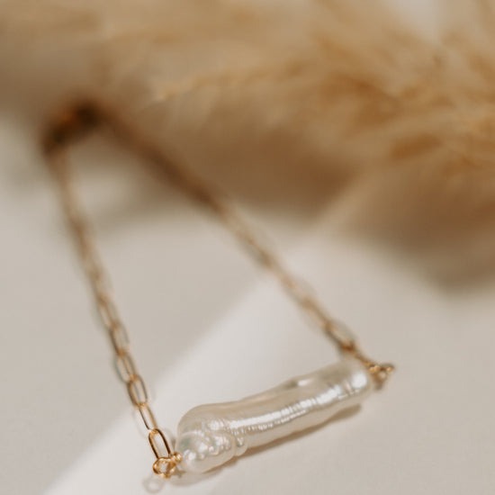 Long Lilah Pearl Bracelet - Quad Espresso Jewelry