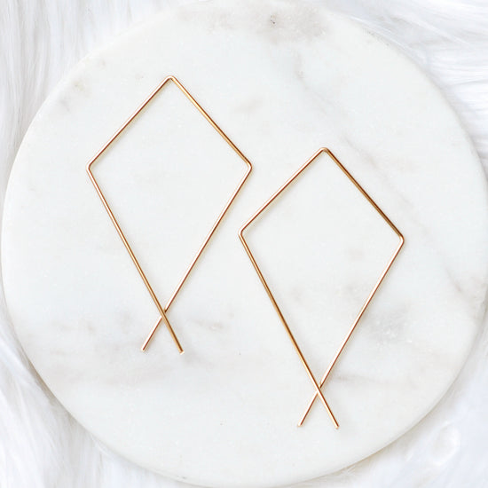 Kite Earrings - Quad Espresso Jewelry