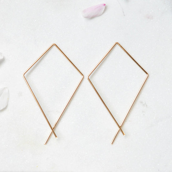 Kite Earrings - Quad Espresso Jewelry