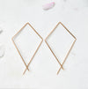 Kite Earrings - Quad Espresso Jewelry
