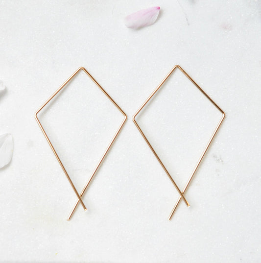 Kite Earrings - Quad Espresso Jewelry