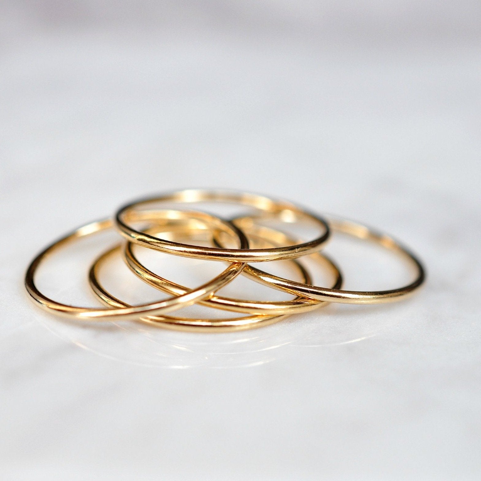 Stacking Ring - Quad Espresso Jewelry