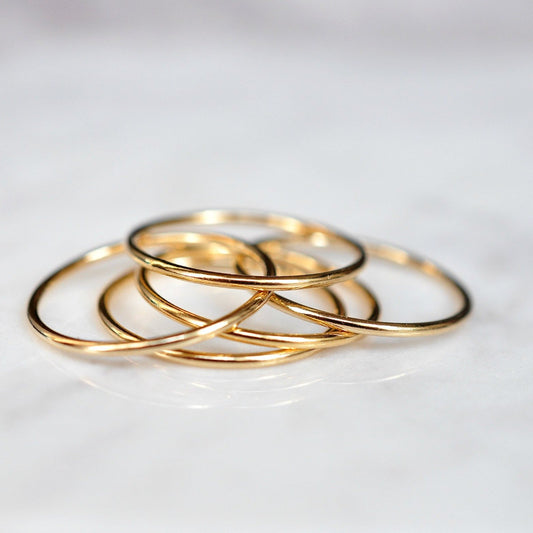 Stacking Ring - Quad Espresso Jewelry