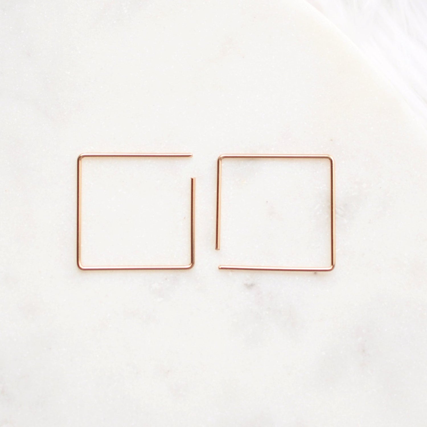Small Square Sliders - Quad Espresso Jewelry