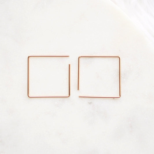 Small Square Sliders - Quad Espresso Jewelry