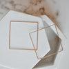 Large Square Sliders - Quad Espresso Jewelry