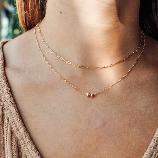 Lilah Chain - Quad Espresso Jewelry