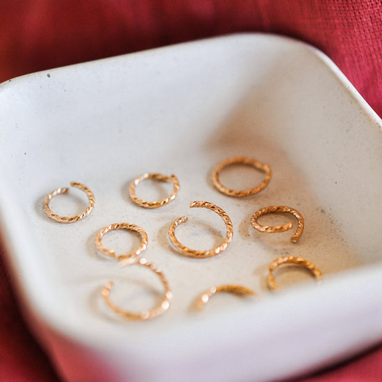 Sparkle Seamless Hoops - Quad Espresso Jewelry