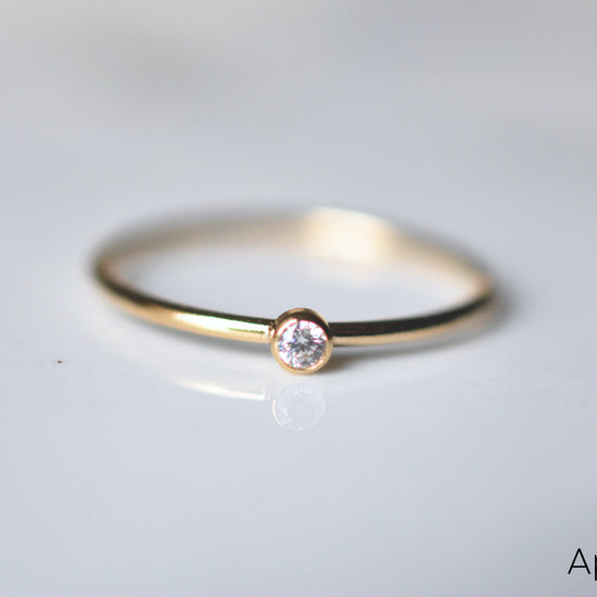 Birthstone Ring - Quad Espresso Jewelry