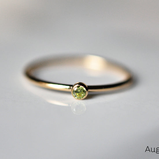 Birthstone Ring - Quad Espresso Jewelry