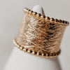 Gold Statement Band - Quad Espresso Jewelry