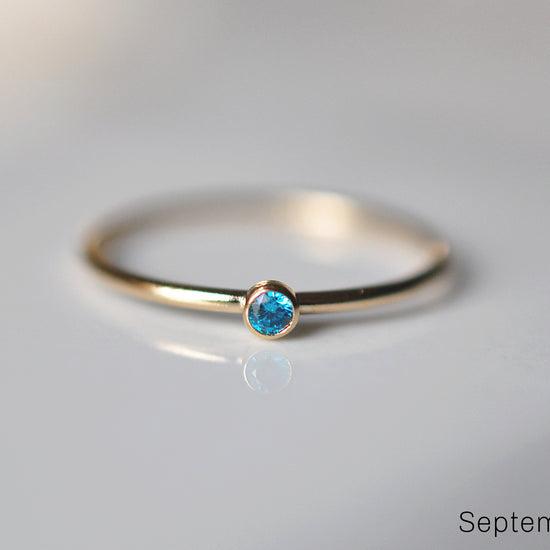 Birthstone Ring - Quad Espresso Jewelry