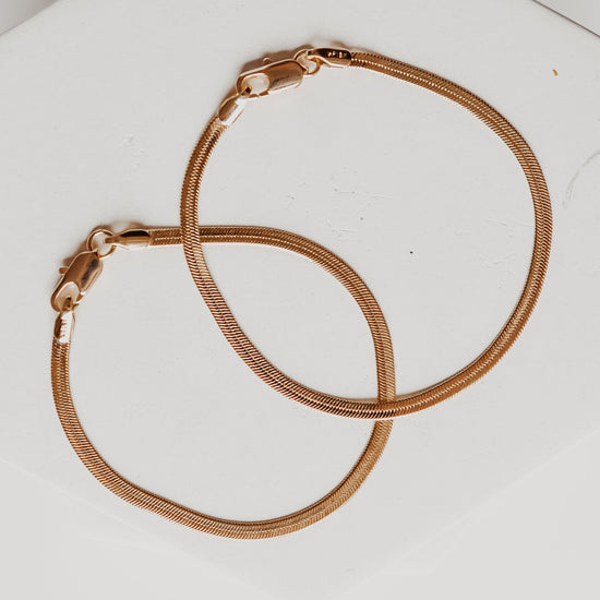 Luna Anklet - Quad Espresso Jewelry