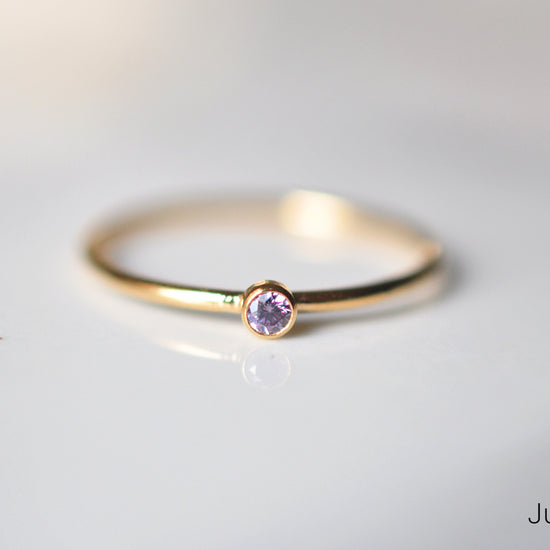 Birthstone Ring - Quad Espresso Jewelry