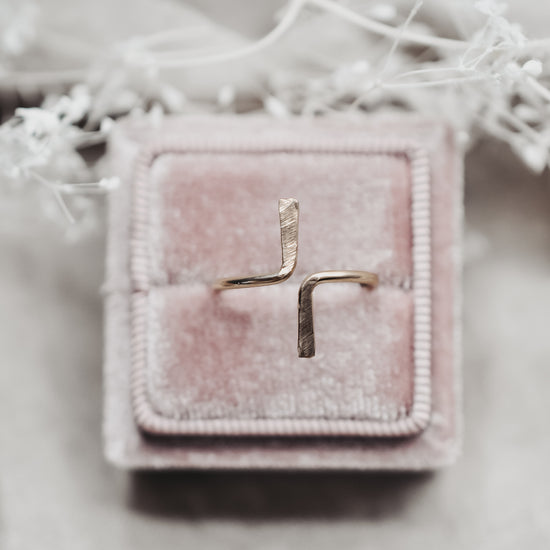 North South Ring - Quad Espresso Jewelry