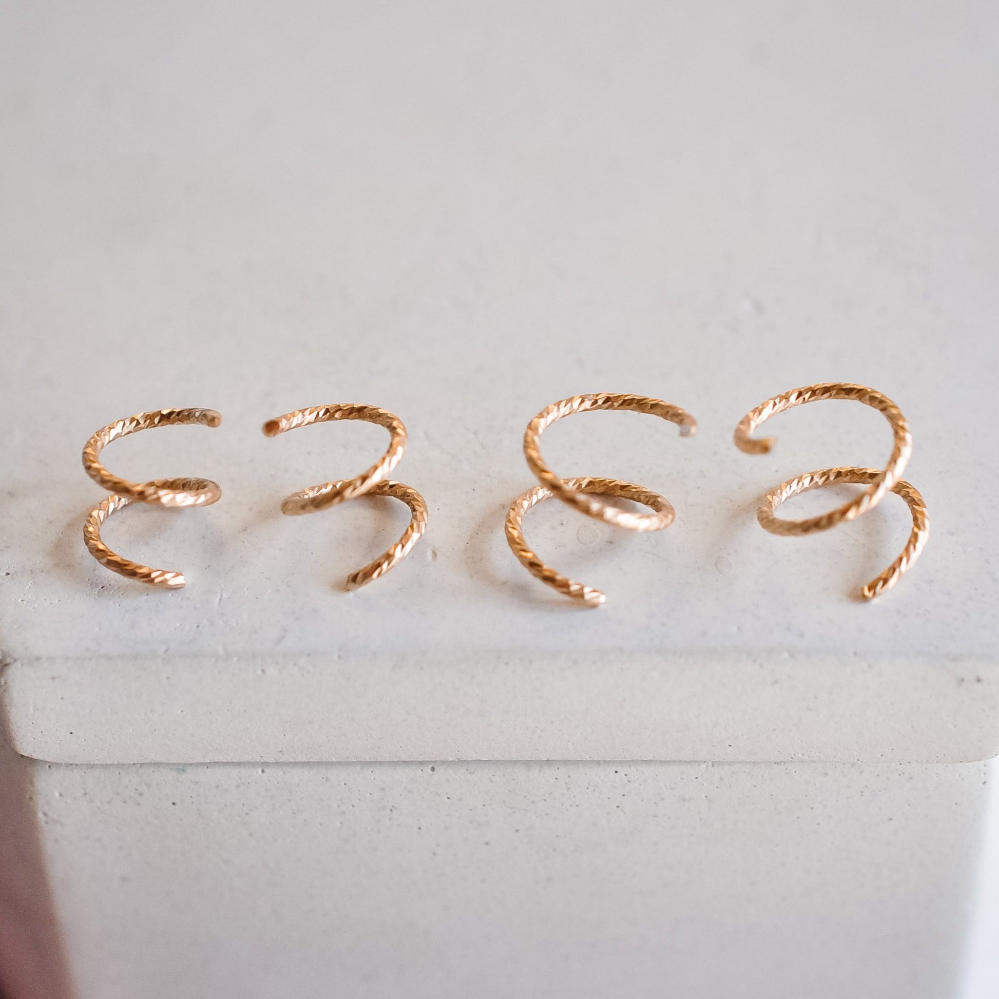 Sparkle Twists - Quad Espresso Jewelry