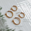 Weekend Hoops - Quad Espresso Jewelry