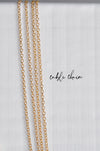 Initial Pendant Necklace - Quad Espresso Jewelry