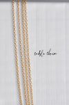 Colored Heart Charm Necklace - Quad Espresso Jewelry