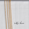 Initial Charm Necklace - Quad Espresso Jewelry