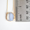 Raw Stone Necklace - Quad Espresso Jewelry