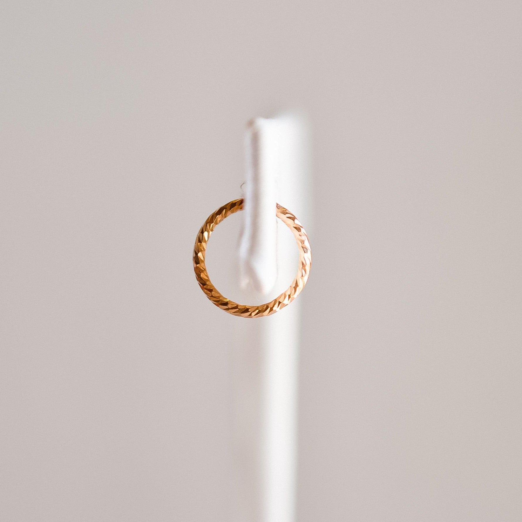 Sparkle Seamless Hoops - Quad Espresso Jewelry