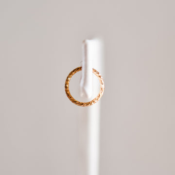 Sparkle Seamless Hoops - Quad Espresso Jewelry