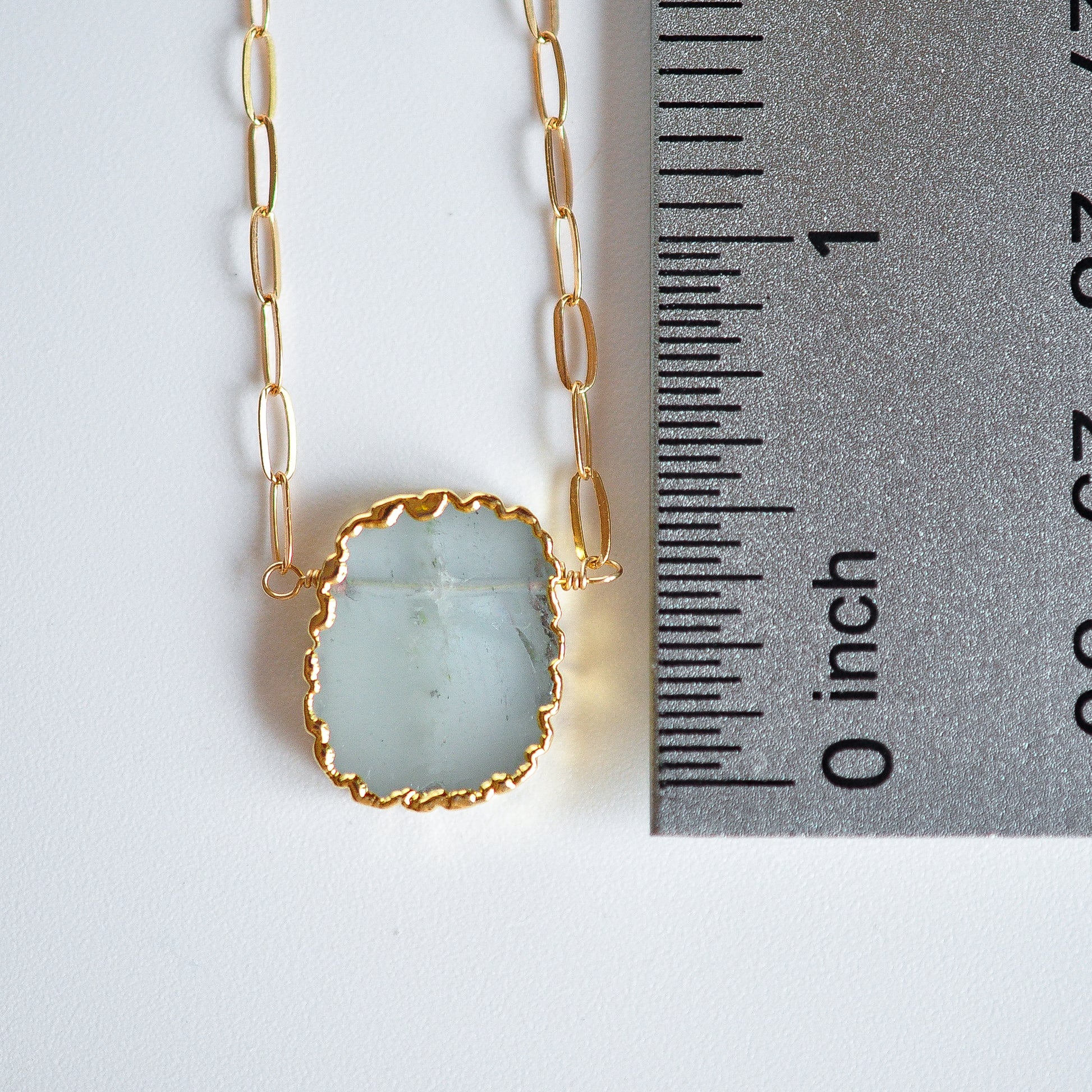 Raw Stone Necklace - Quad Espresso Jewelry