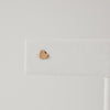Tiny Heart Studs - Quad Espresso Jewelry