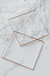 Large Square Sliders - Quad Espresso Jewelry