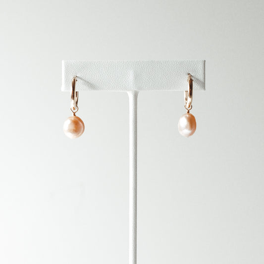 Every Day Pearl Hoops