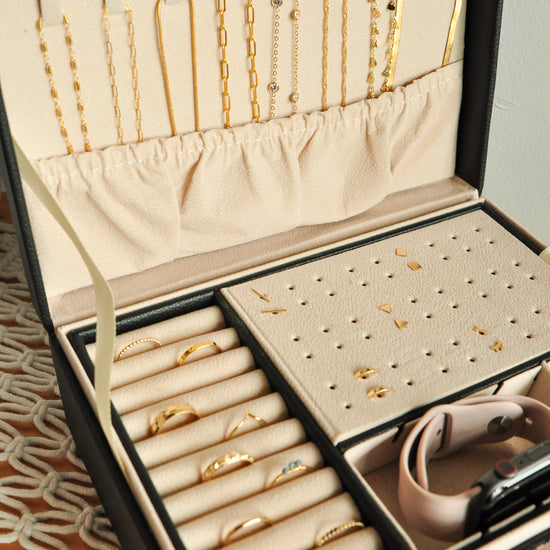 Collection Case - Quad Espresso Jewelry