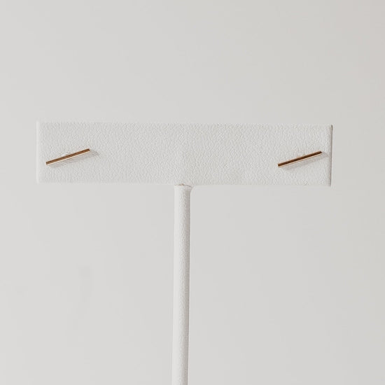 Bar Studs - Quad Espresso Jewelry