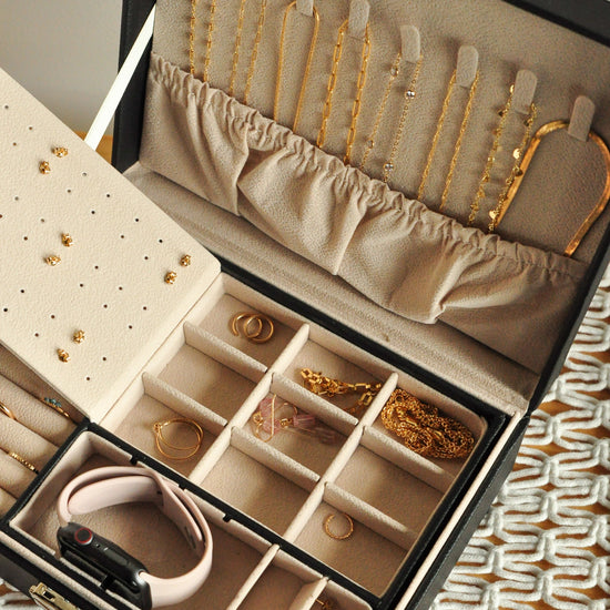 Collection Case - Quad Espresso Jewelry