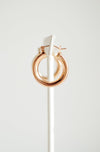 Chunky Statement Hoops - Quad Espresso Jewelry