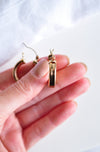 Chunky Statement Hoops - Quad Espresso Jewelry