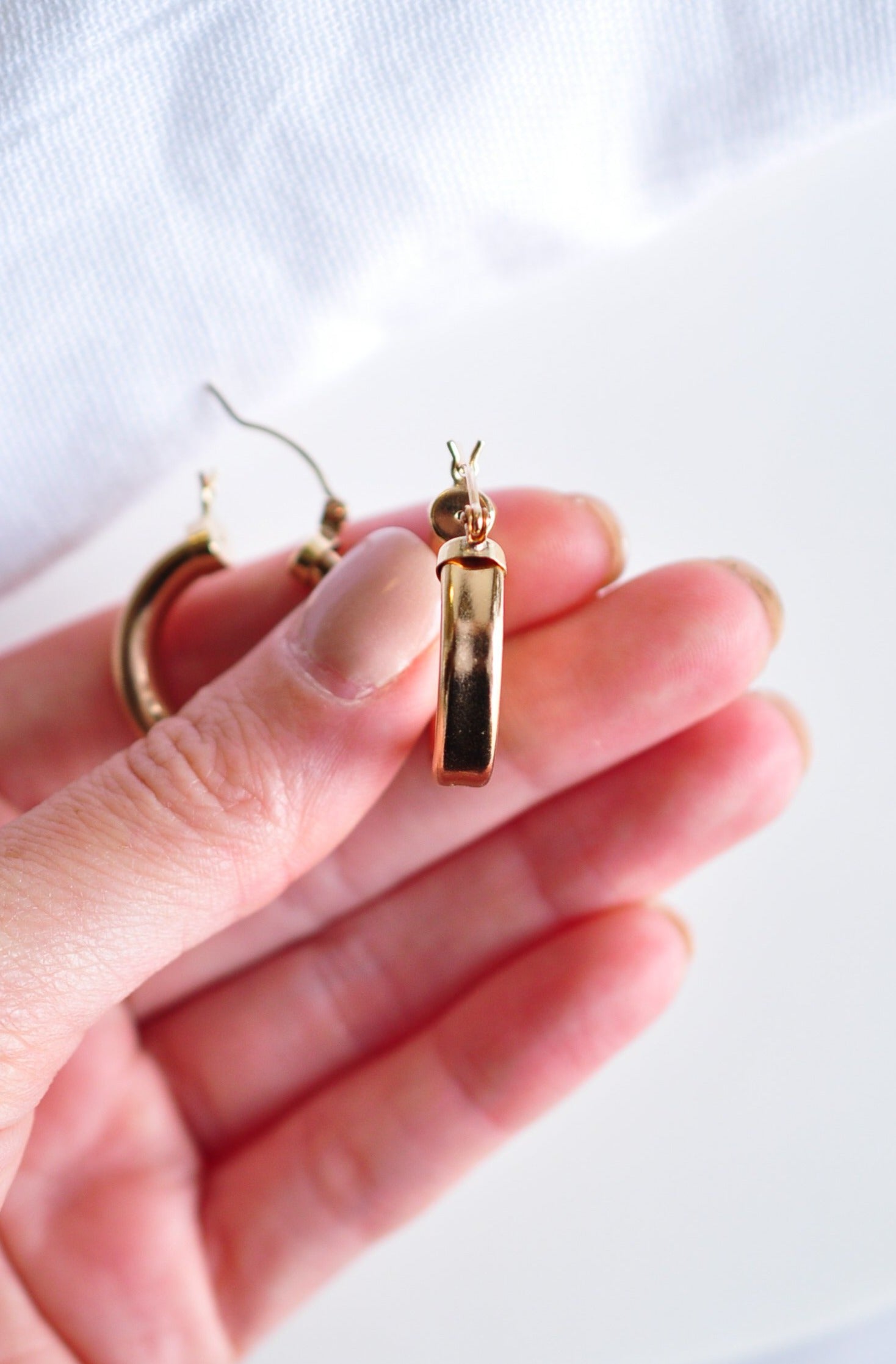 Chunky Statement Hoops - Quad Espresso Jewelry