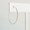 Sparkle Hoops 1" - Quad Espresso Jewelry