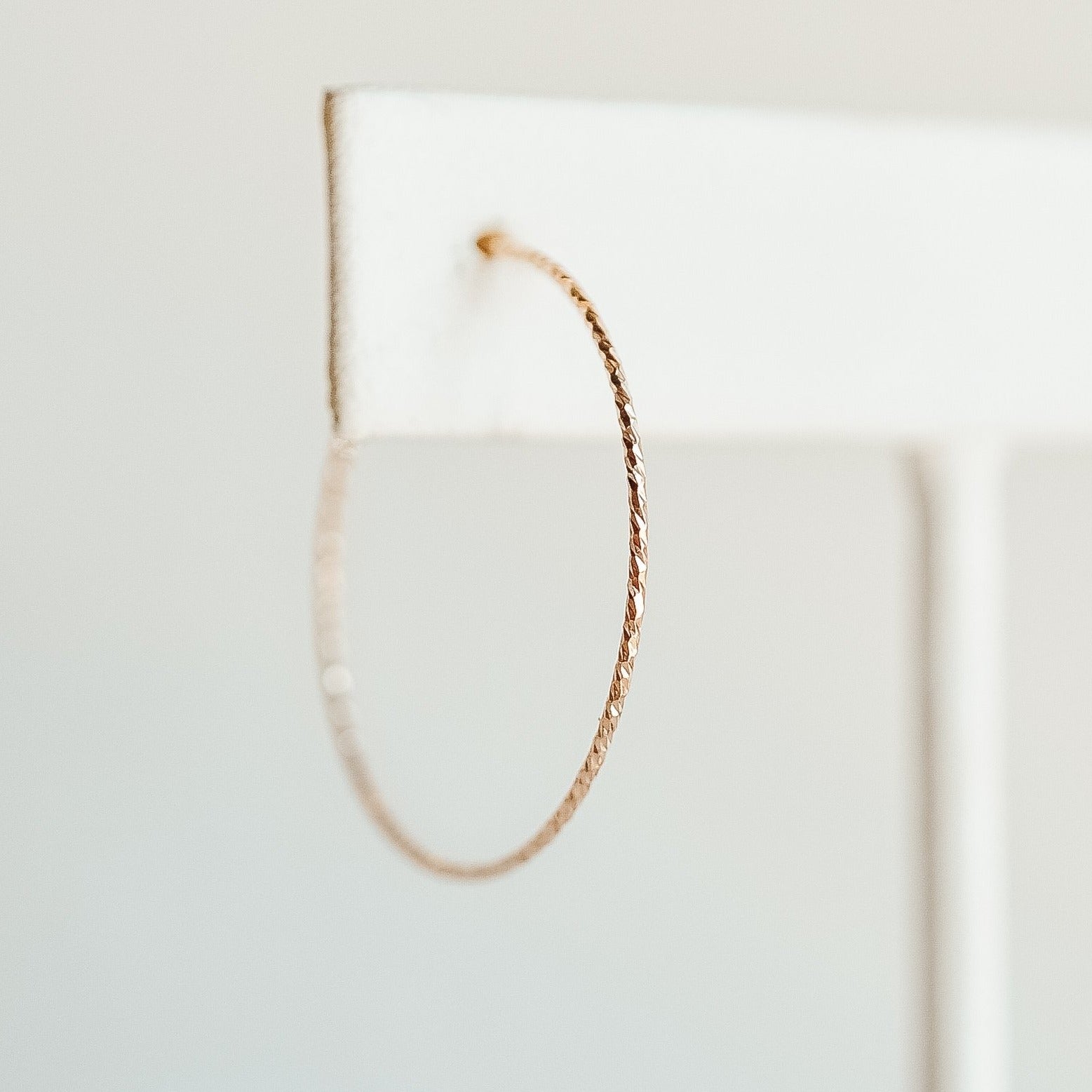 Sparkle Hoops 1" - Quad Espresso Jewelry