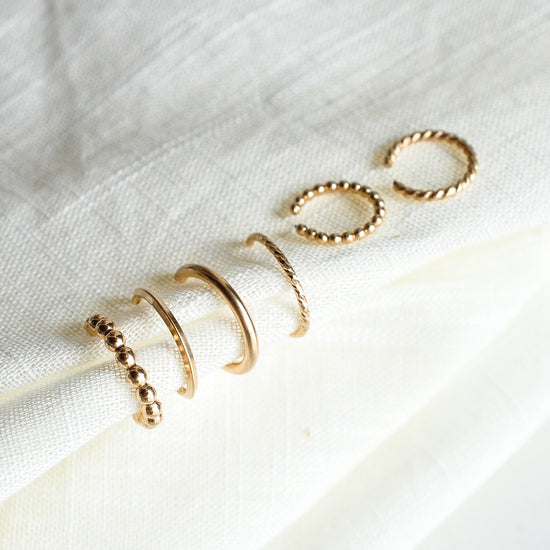 Ear Cuffs - Quad Espresso Jewelry